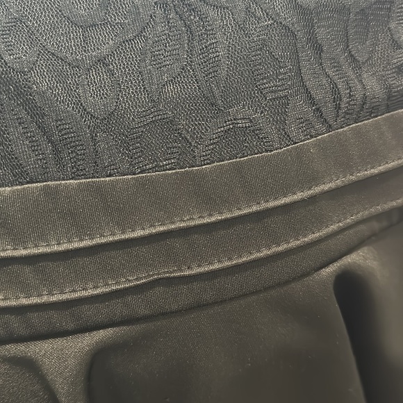 Nasty Gal Black Lace Peplum Dress US M - Picture 3 of 4